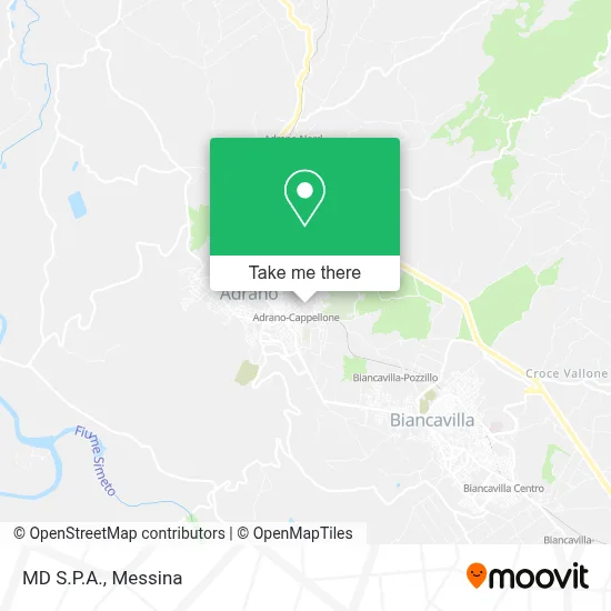 MD S.P.A. map
