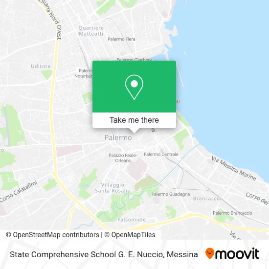 State Comprehensive School G. E. Nuccio map