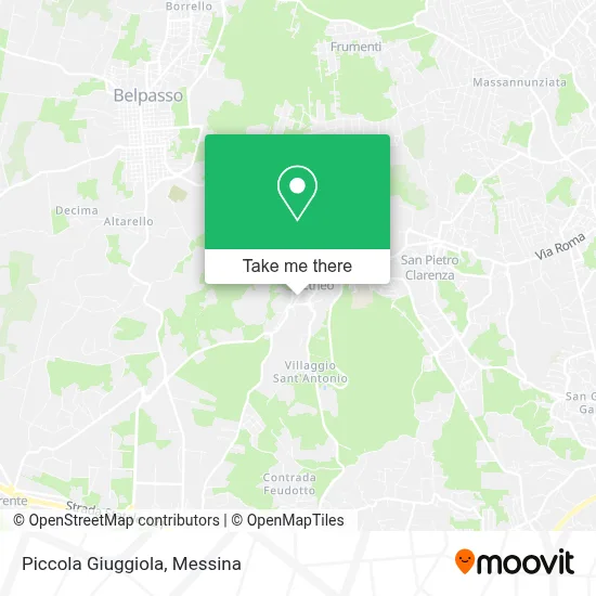 Piccola Giuggiola map