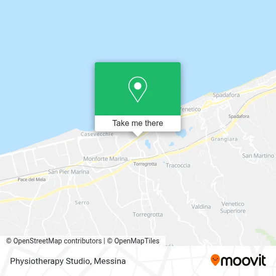 Physiotherapy Studio map