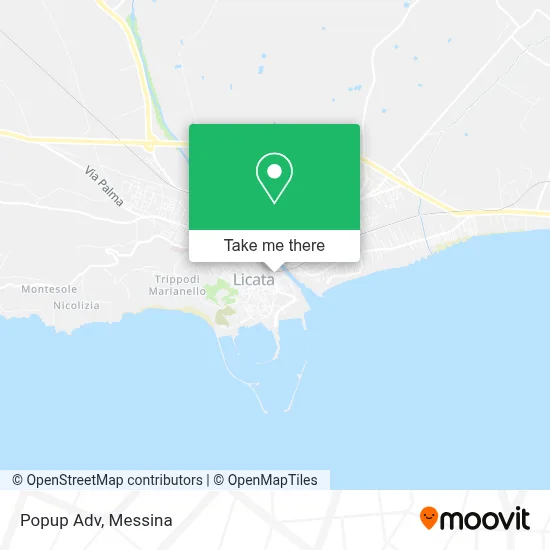 Popup Adv map