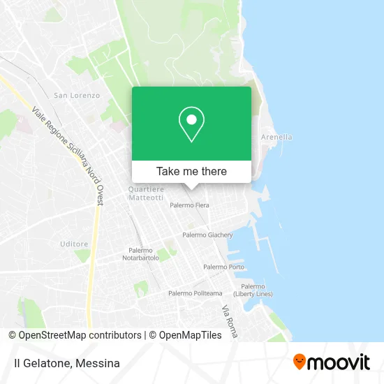 Il Gelatone map