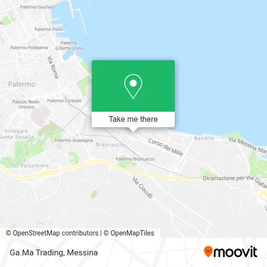 Ga.Ma Trading map