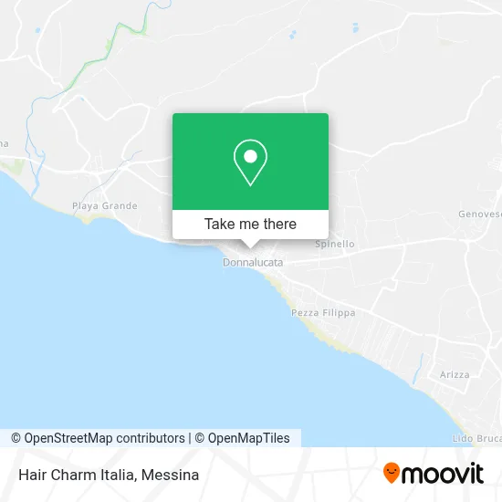 Hair Charm Italia map