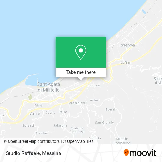 Studio Raffaele map