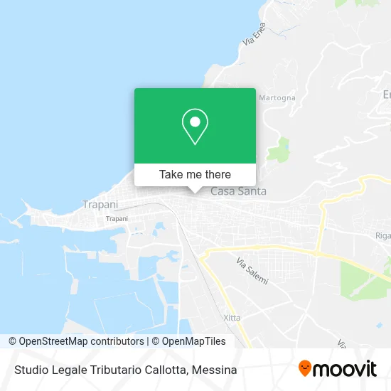 Studio Legale Tributario Callotta map