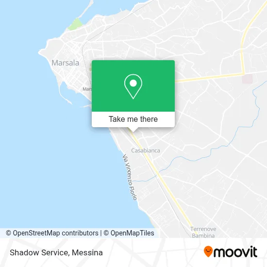 Shadow Service map