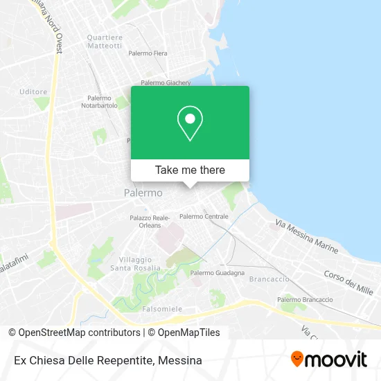 Ex Chiesa Delle Reepentite map