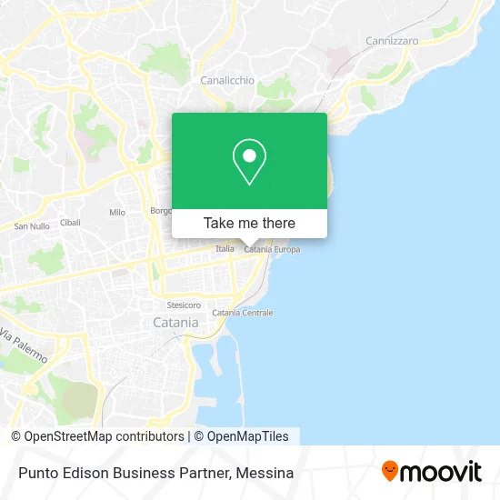 Punto Edison Business Partner map