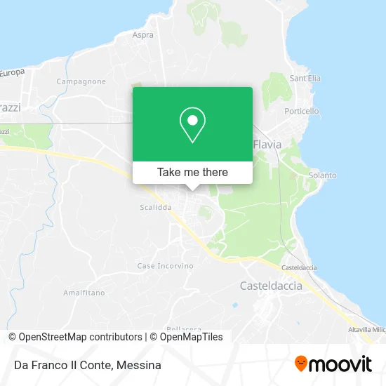Da Franco Il Conte map