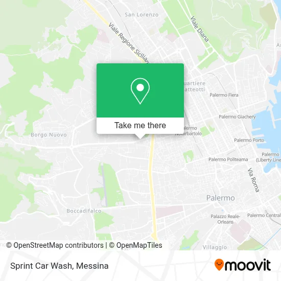 Sprint Car Wash map