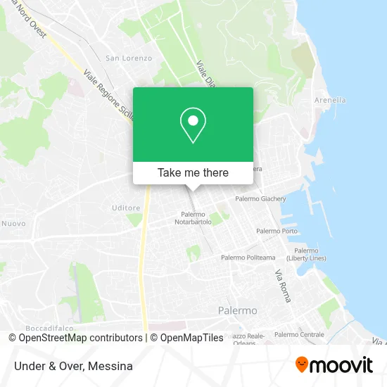 Under & Over map