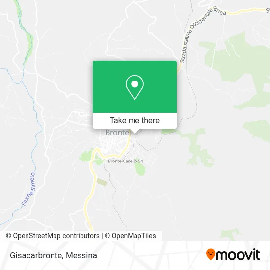 Gisacarbronte map