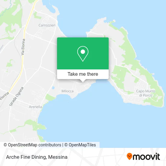 Arche Fine Dining map