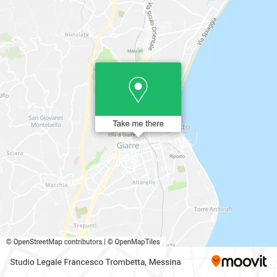 Studio Legale Francesco Trombetta map