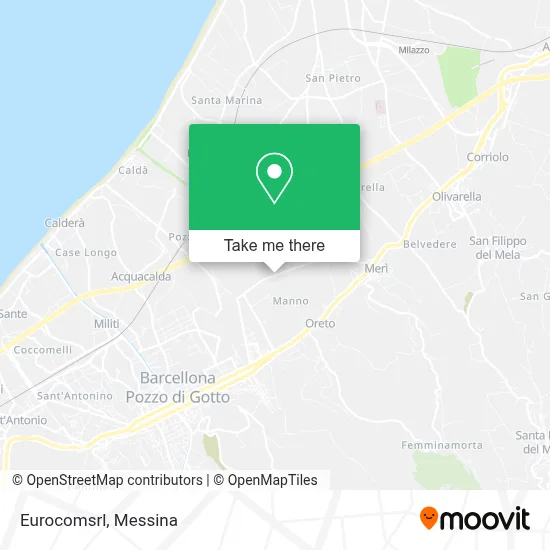 Eurocomsrl map