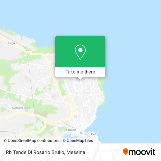 Rb Tende Di Rosario Brullo map