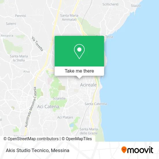 Akis Studio Tecnico map