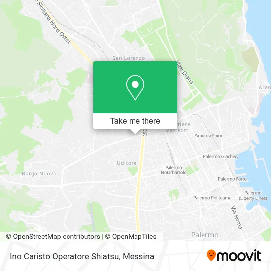Ino Caristo Operatore Shiatsu map