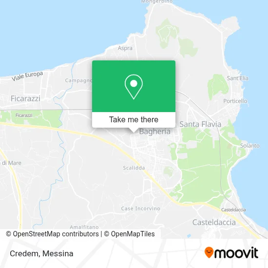 Credem map