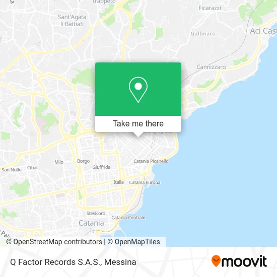 Q Factor Records S.A.S. map