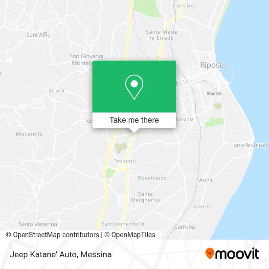 Jeep Katane' Auto map