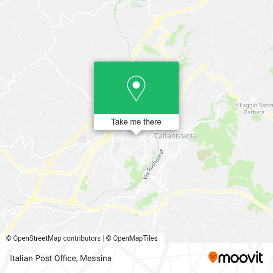Italian Post Office map