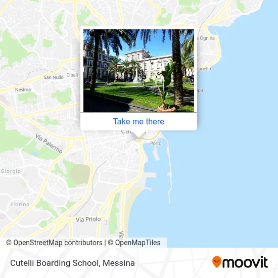 Cutelli Boarding School map