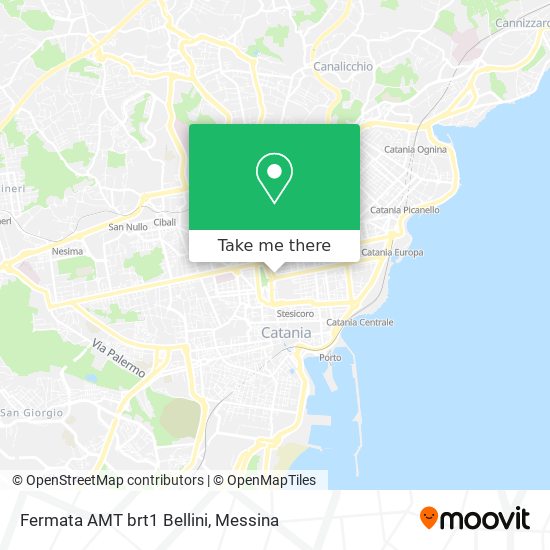Fermata AMT brt1 Bellini map