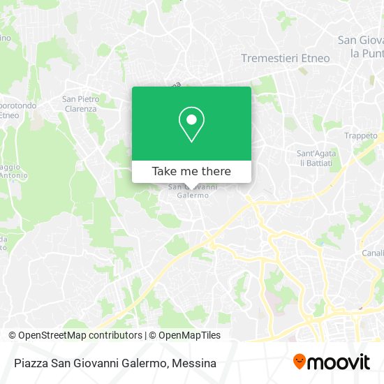 Piazza San Giovanni Galermo map