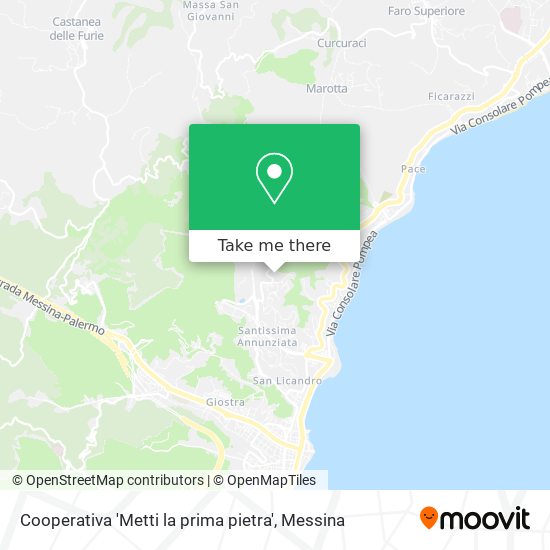 Cooperativa 'Metti la prima pietra' map