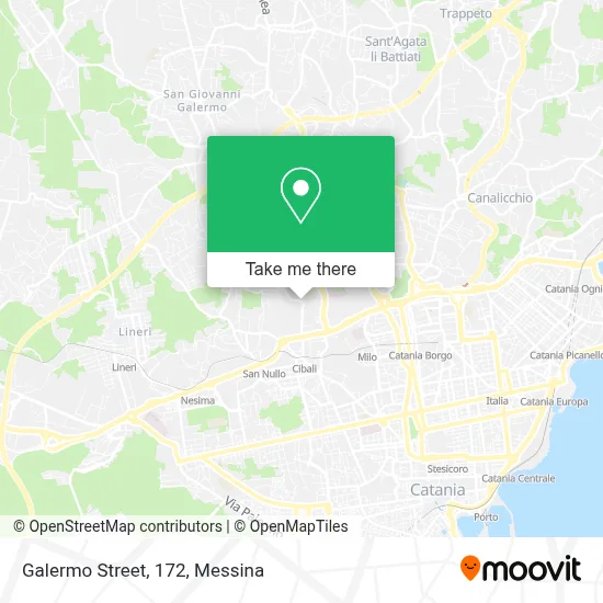 Galermo Street, 172 map