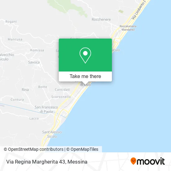 Via Regina Margherita 43 map