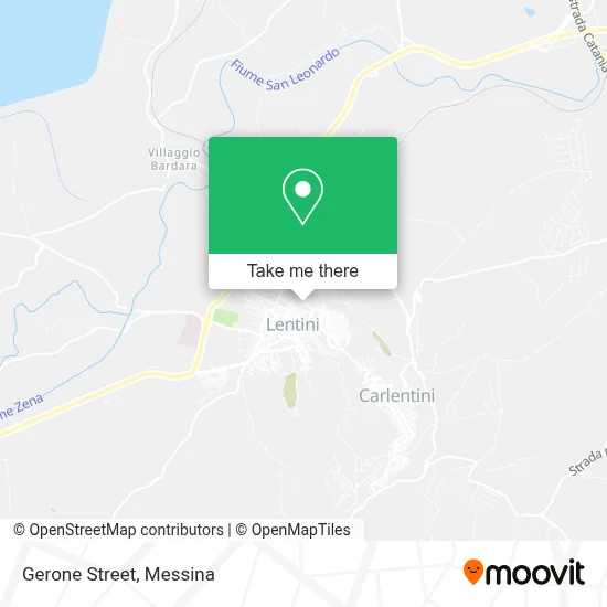 Gerone Street map
