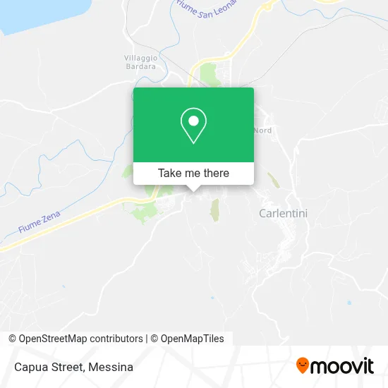 Capua Street map