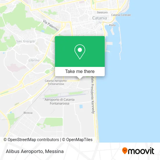 Alibus Aeroporto map