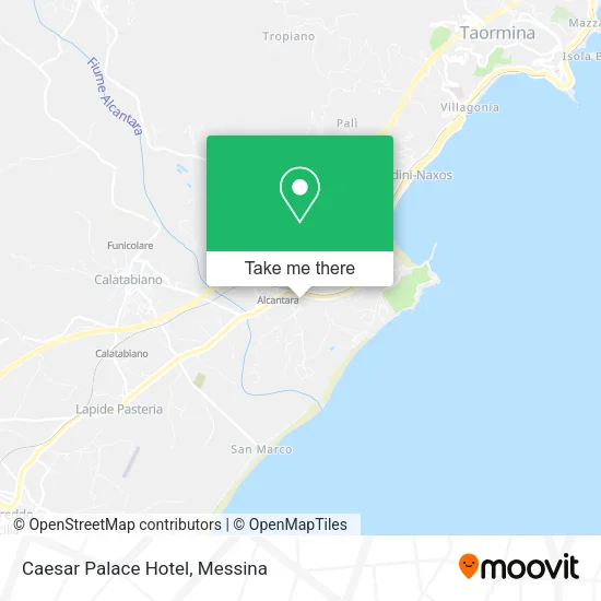Caesar Palace Hotel map