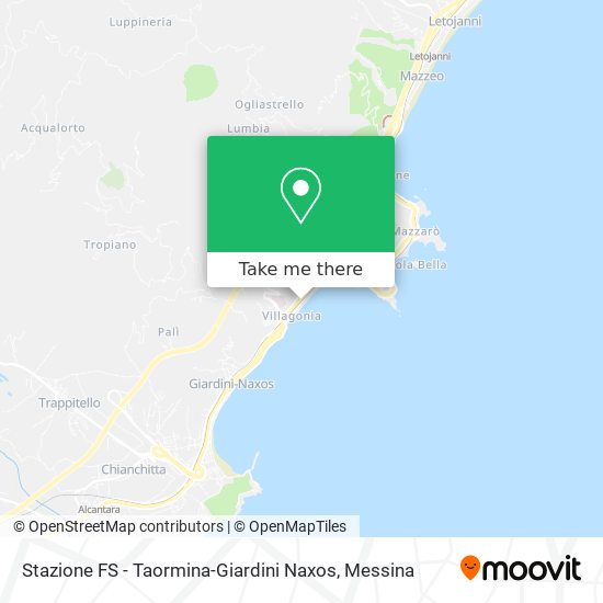 Stazione FS - Taormina-Giardini Naxos map