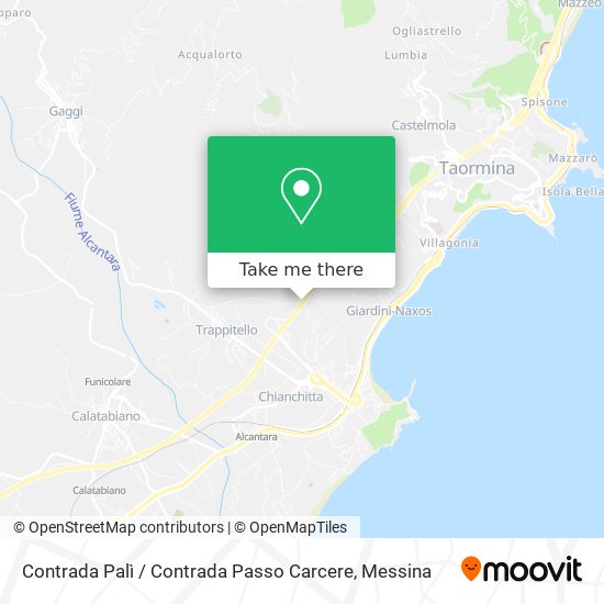 Contrada Palì / Contrada Passo Carcere map