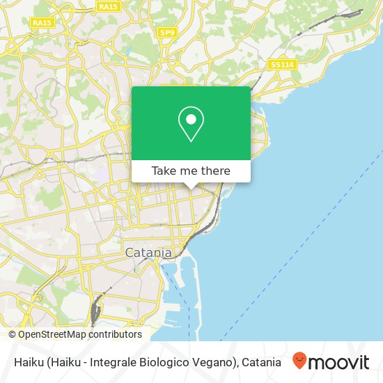 Haiku (Haiku - Integrale Biologico Vegano) map