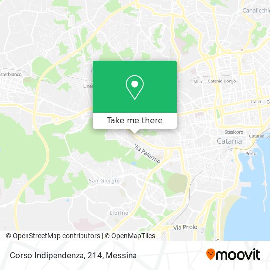 Corso Indipendenza, 214 map