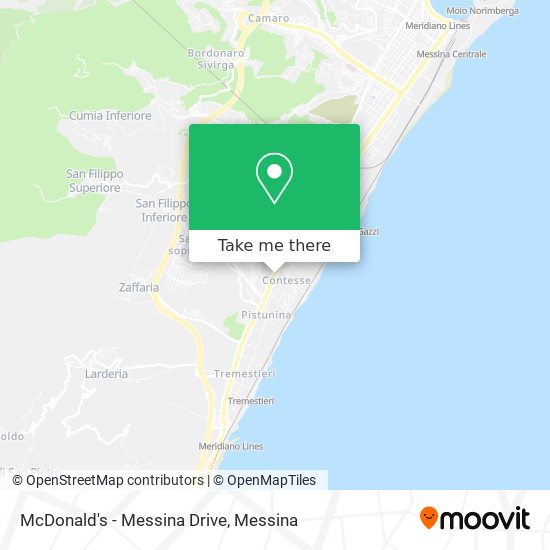 McDonald's - Messina Drive map