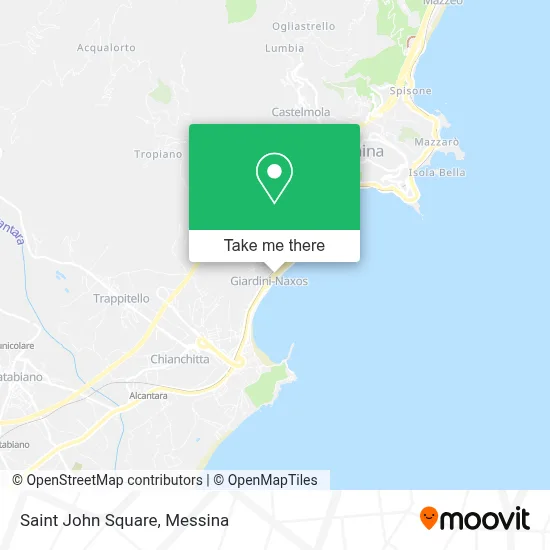 Saint John Square map