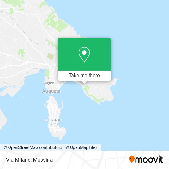 Via Milano map