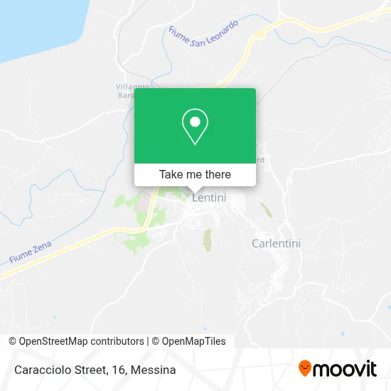 Caracciolo Street, 16 map