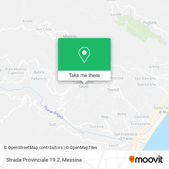 Strada Provinciale 19 2 map