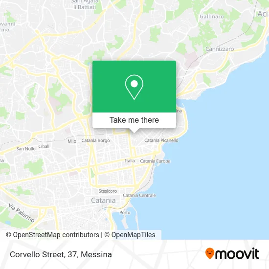 Corvello Street, 37 map