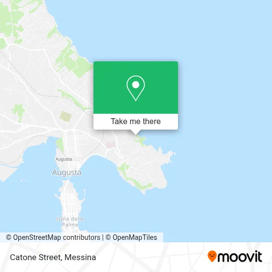 Catone Street map