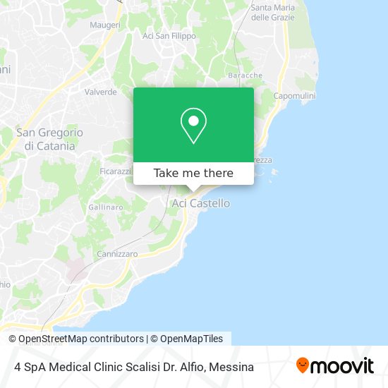 4 SpA Medical Clinic Scalisi Dr. Alfio map