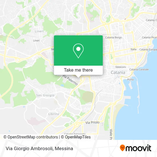 Via Giorgio Ambrosoli map